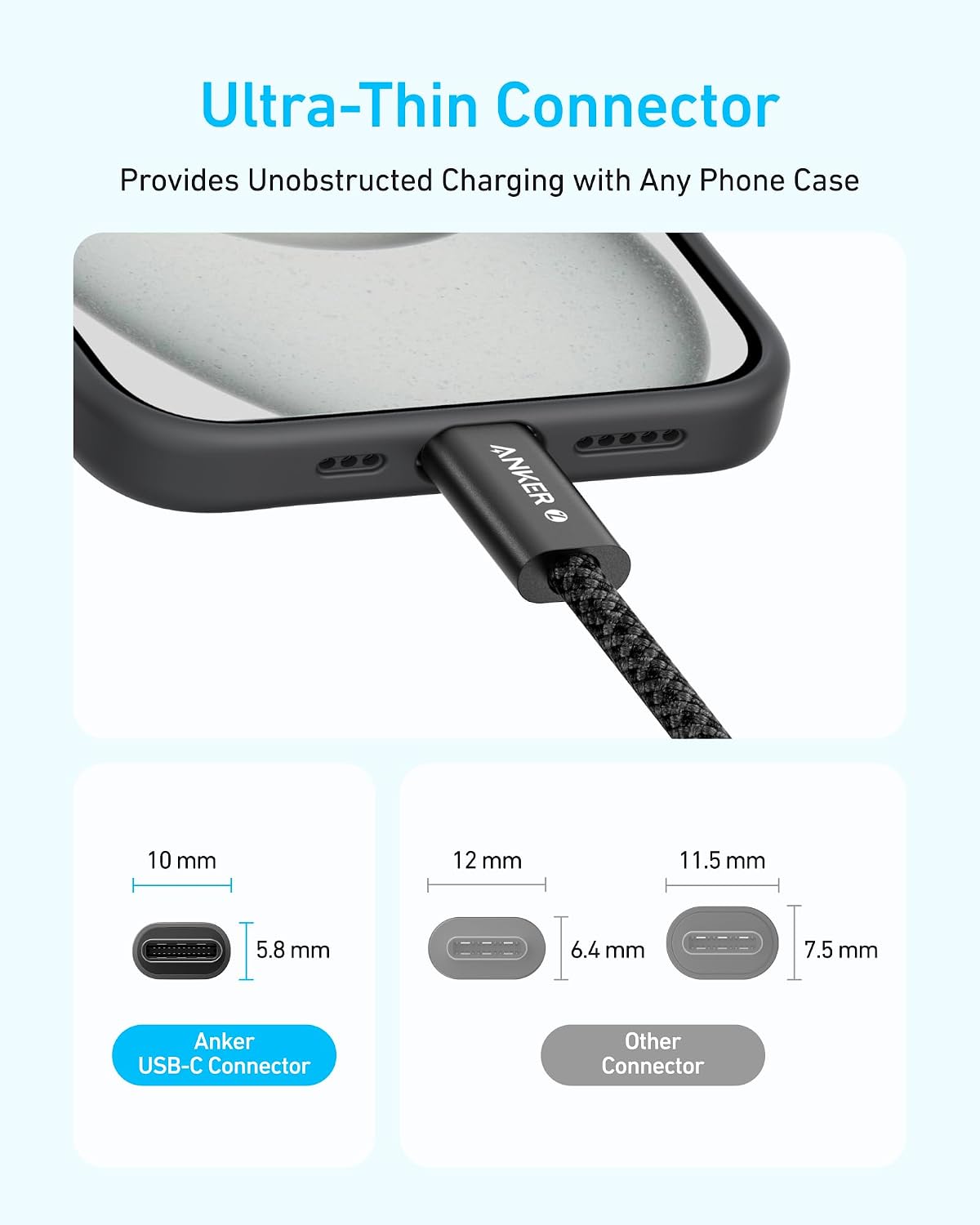 Anker 240W Zolo USB C to USB C Cable
