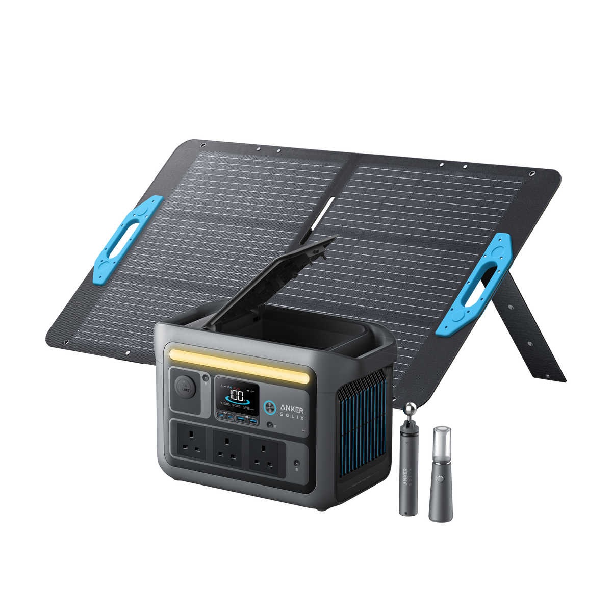 Anker SOLIX &lt;b&gt;C800 Plus&lt;/b&gt; Solar Generator + 100W Solar Panel