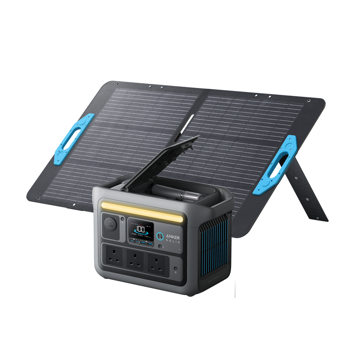 Anker SOLIX &lt;b&gt;C800 Plus&lt;/b&gt; Solar Generator + 100W Solar Panel