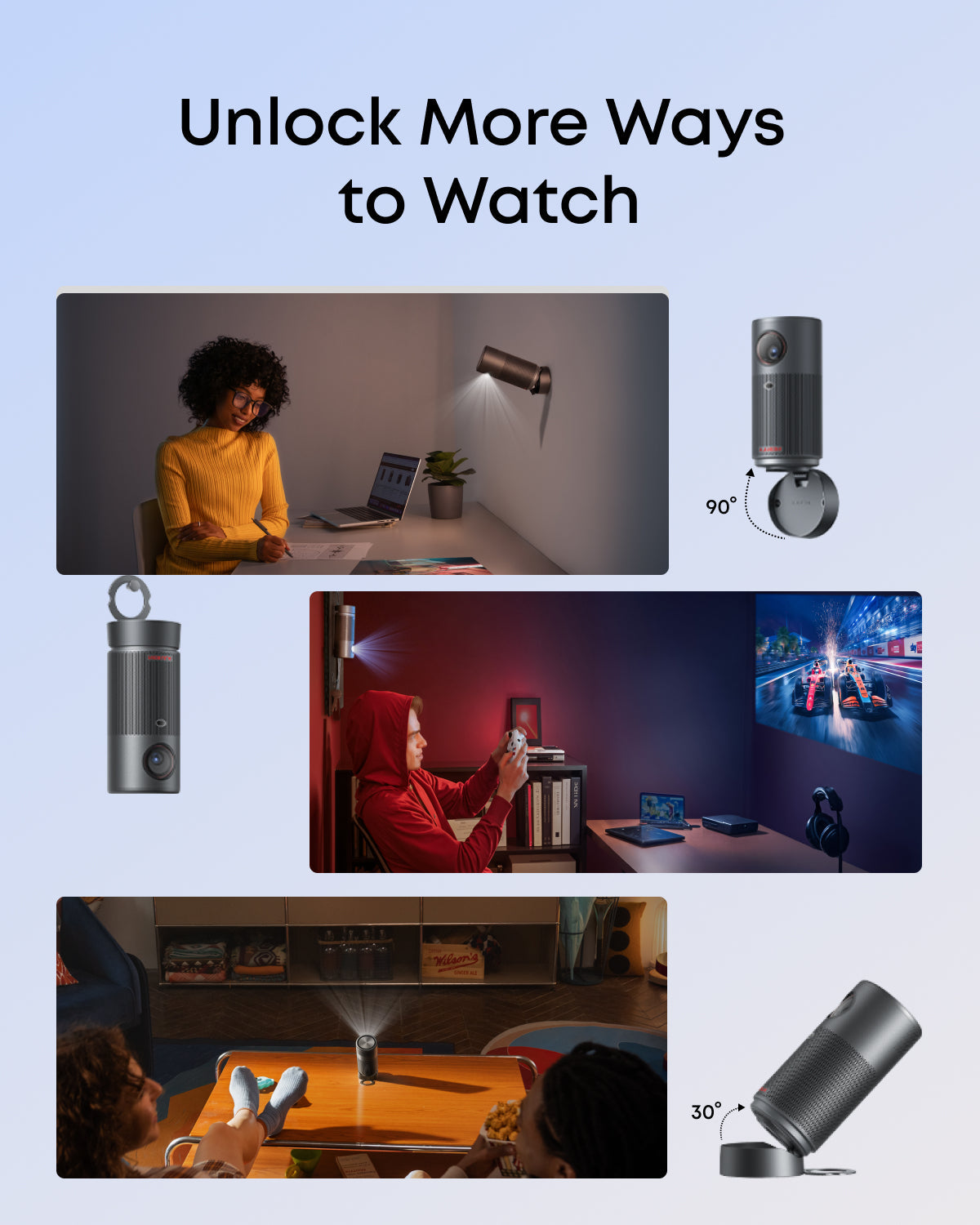 Capsule Air | The World&#39;s Smallest Google TV Projector