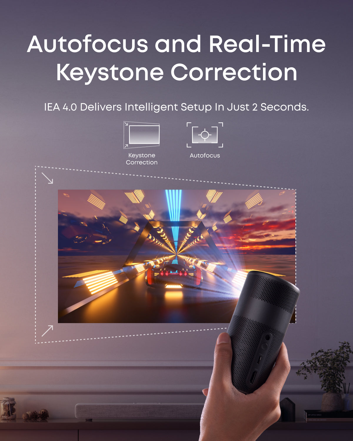 Capsule Air | The World&#39;s Smallest Google TV Projector