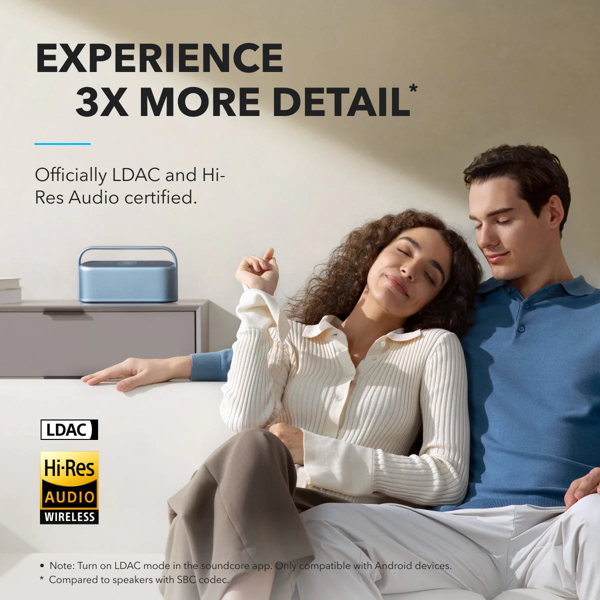 Soundcore Motion X600 + Eufy Permanent Outdoor Lights E22 100ft + Anker MagGo Wireless Charging Station (3-in-1)