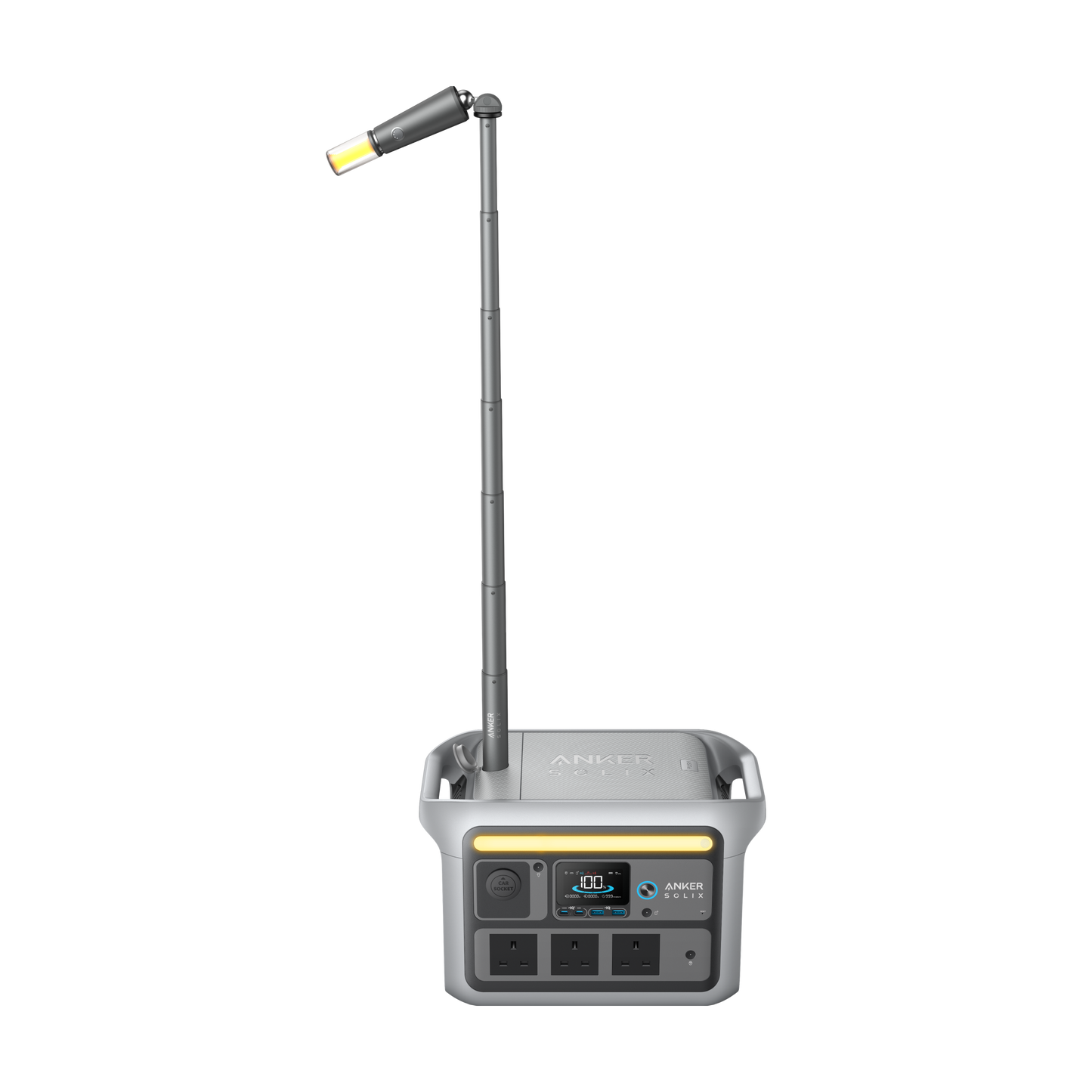 Anker SOLIX C800 Plus Portable Power Station - 768Wh | 1,200W