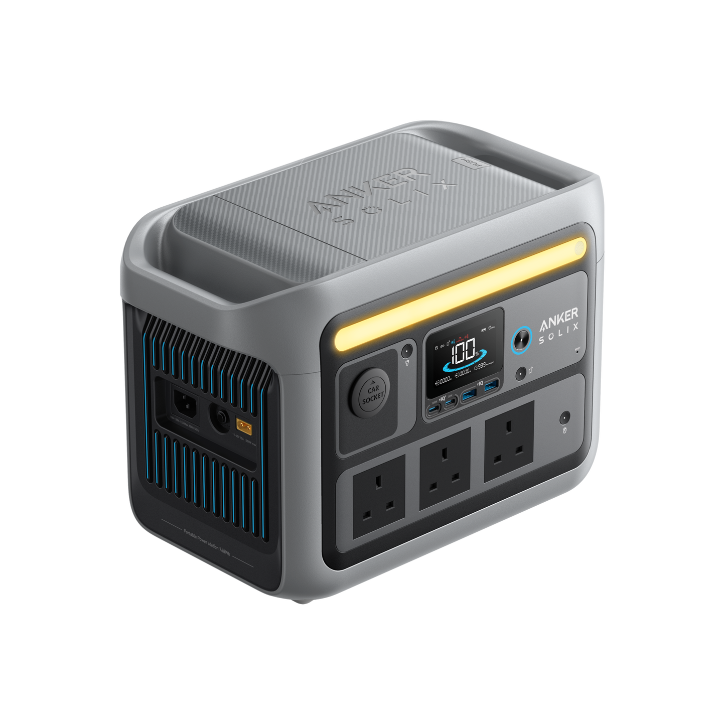 Anker SOLIX C800 Portable Power Station - 768Wh | 1,200W