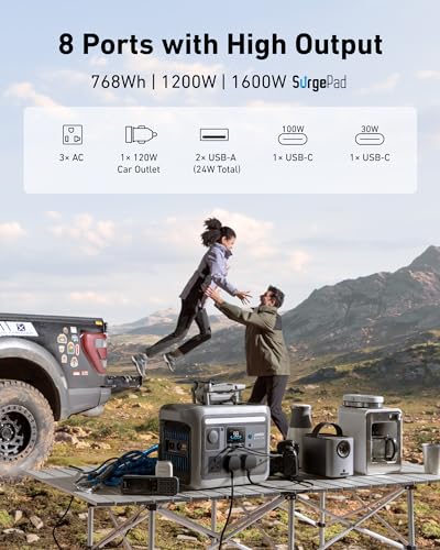 Anker SOLIX C800 Solar Generator + 3× 100W Solar Panel