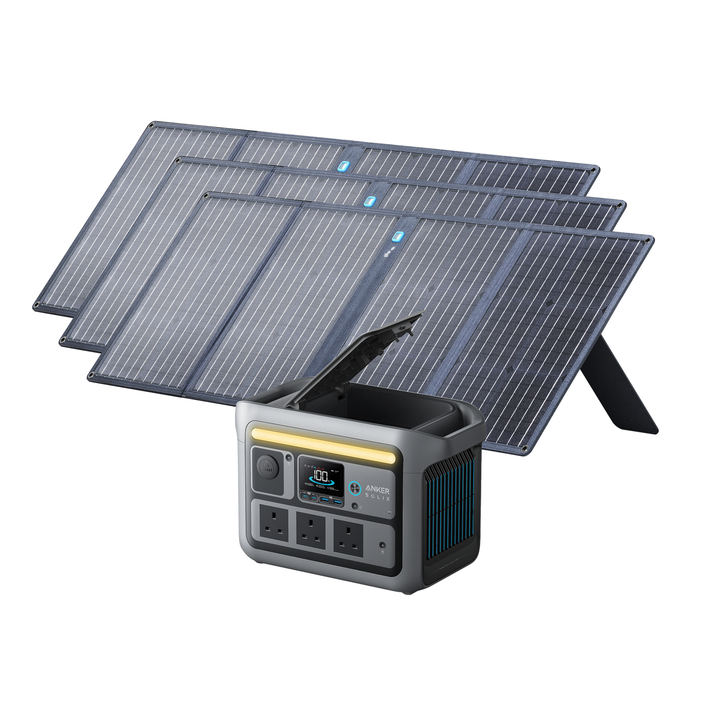 Anker SOLIX C800 Portable Power Station - 768Wh | 1,200W