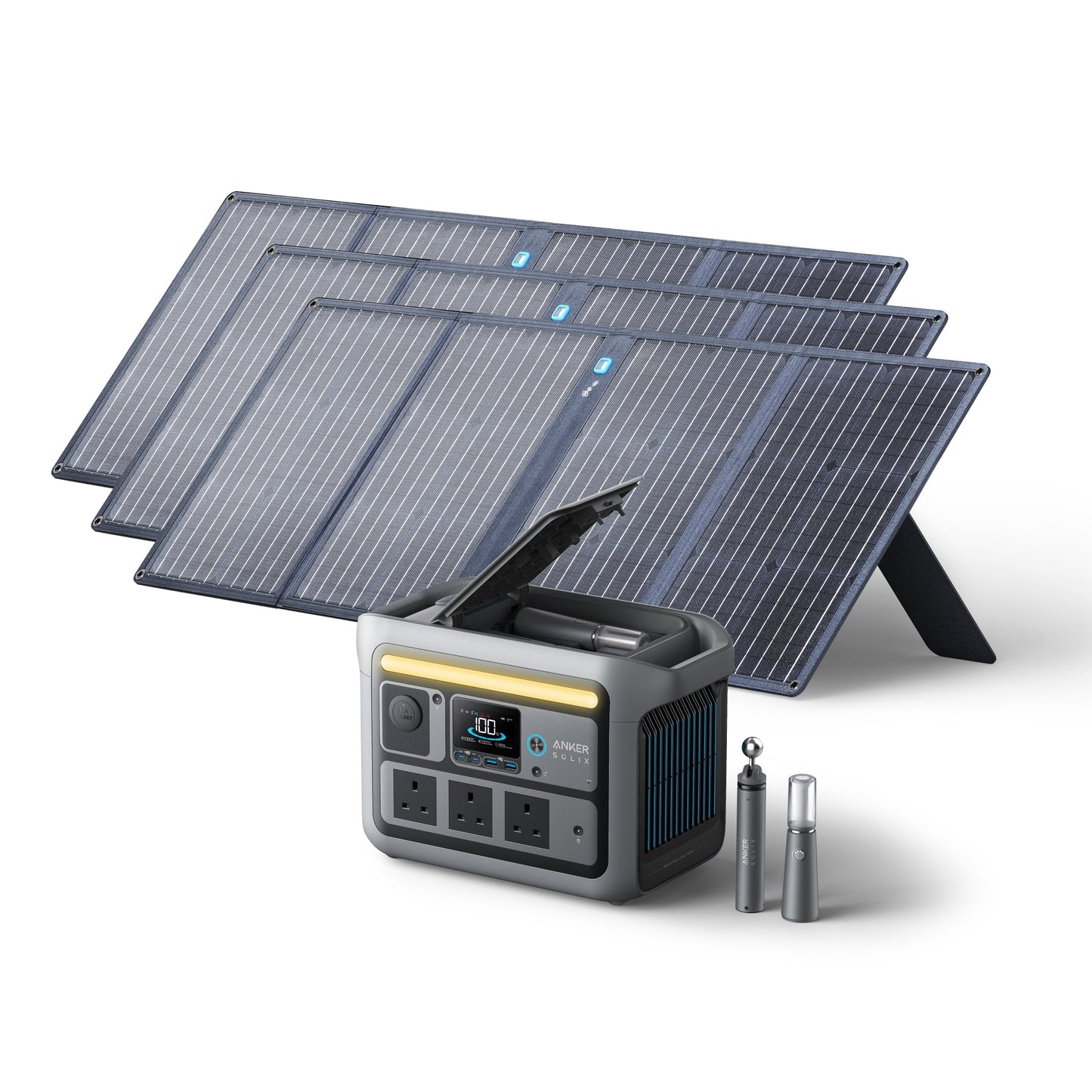 Anker SOLIX C800 Portable Power Station - 768Wh | 1,200W