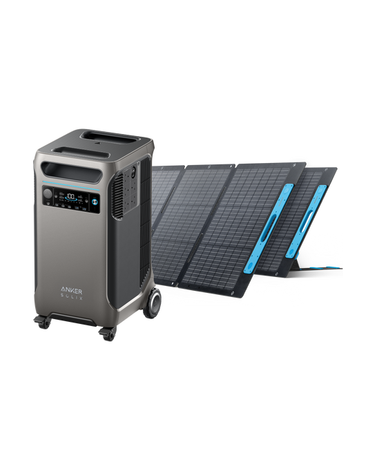 Anker SOLIX F3800 Solar Generator + 2× 200W Solar Panel